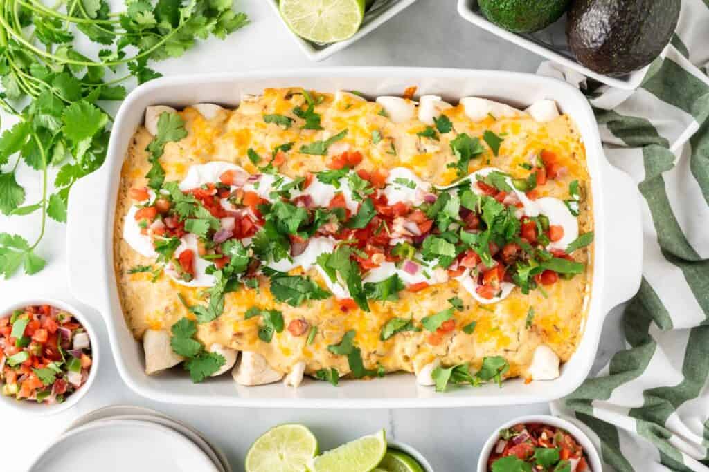 15 minute easy sour cream enchilada sauce recipe Rhubarbarians